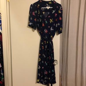 XL Maeve by Anthropologie butterfly dress